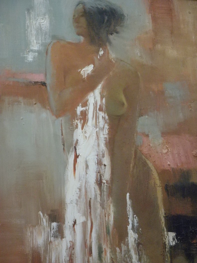 A painting by David. credit: M.Pitter/In Parentheses