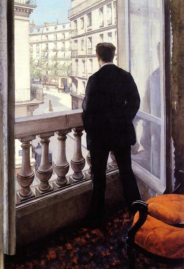 Gustave Caillebotte, Jeune homme à sa fenêtre