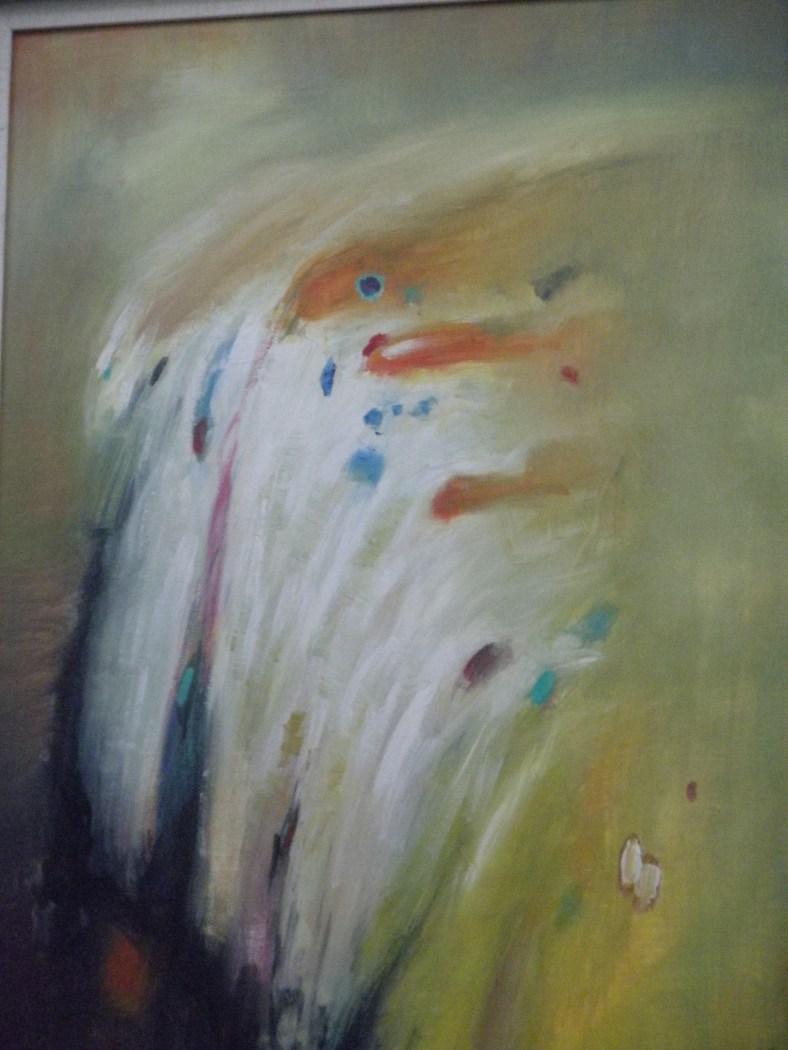 A Painting of a Waterfall by David. credit: M. Pitter/In Parentheses