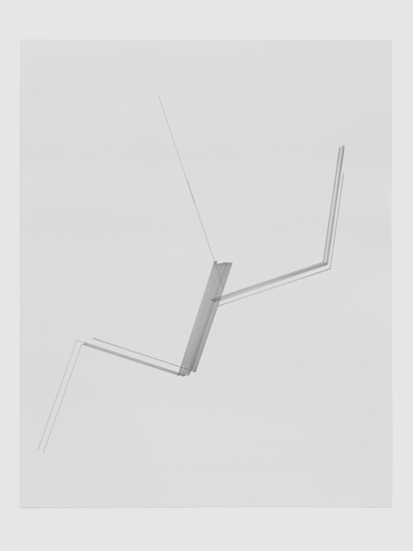 Fold (2012), ink on paper, 24 x 30 inches 